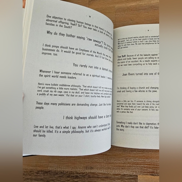 GEORGE CARLIN Lot Of 2 1st Edition Hardcover Books - Picture 13 of 15